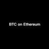 BTC on Ethereum's logo