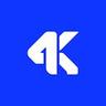 4K.COM's logo