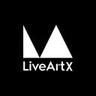 LiveArtX's logo