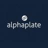 alphaplate's logo